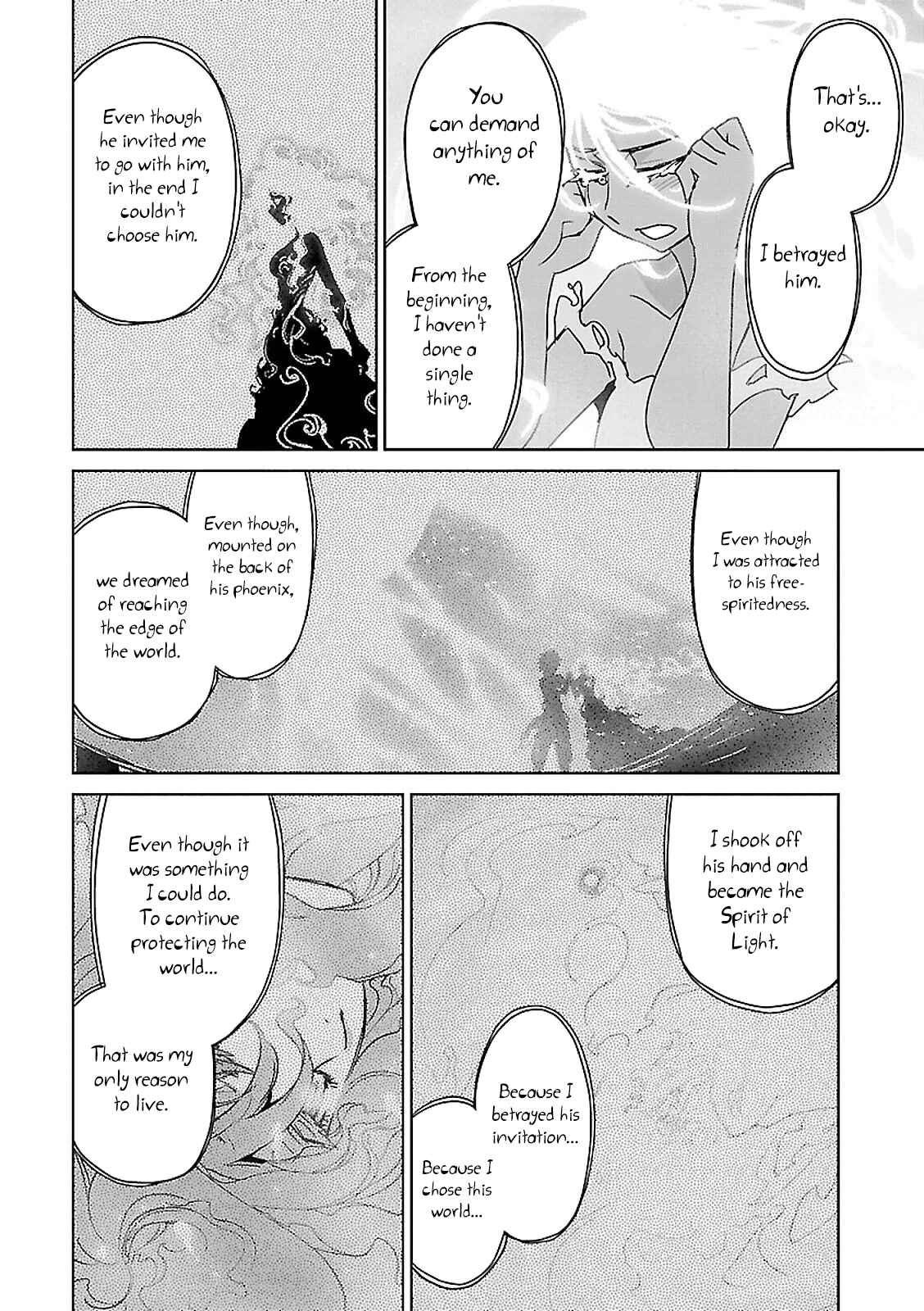 Page 54 Chapter 57 MAOYU : Archenemy and Hero “Become mine, Hero” “I refuse!”