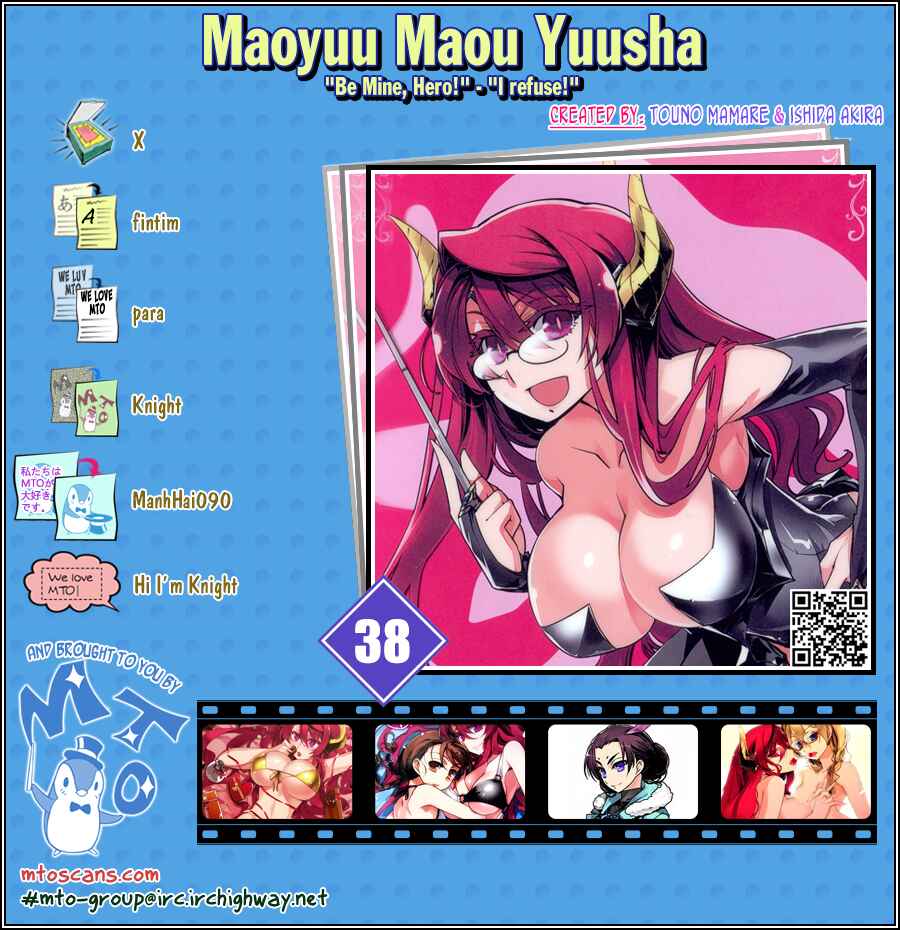 Page 1 Chapter 38 MAOYU : Archenemy and Hero “Become mine, Hero” “I refuse!”
