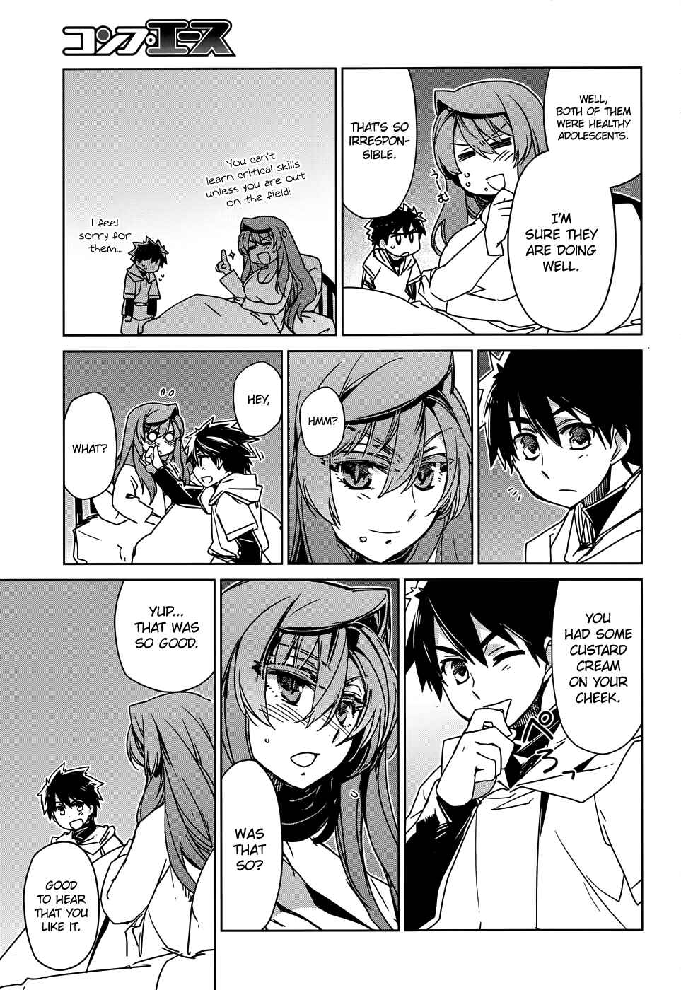 Page 34 Chapter 31 MAOYU : Archenemy and Hero “Become mine, Hero” “I refuse!”