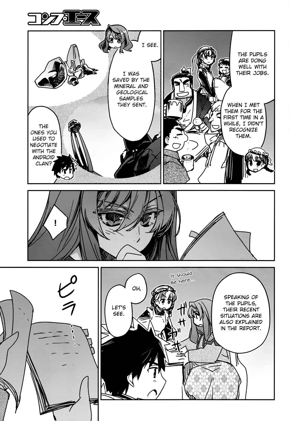 Page 10 Chapter 32 MAOYU : Archenemy and Hero “Become mine, Hero” “I refuse!”