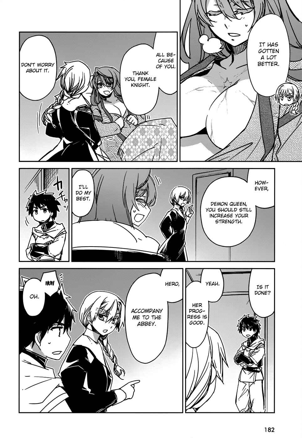 Page 21 Chapter 32 MAOYU : Archenemy and Hero “Become mine, Hero” “I refuse!”