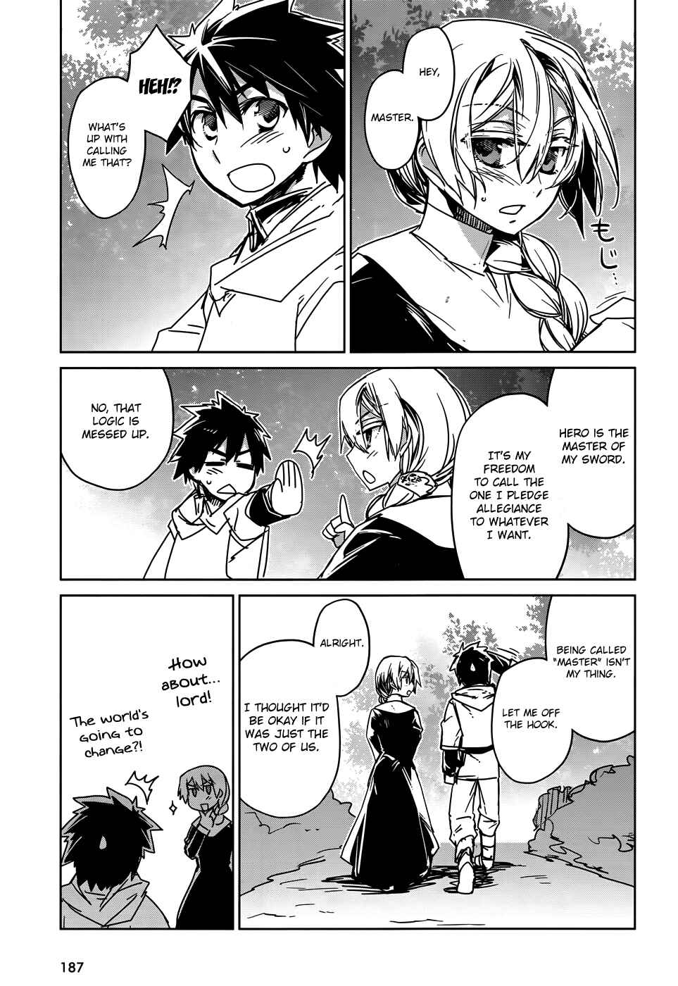 Page 26 Chapter 32 MAOYU : Archenemy and Hero “Become mine, Hero” “I refuse!”