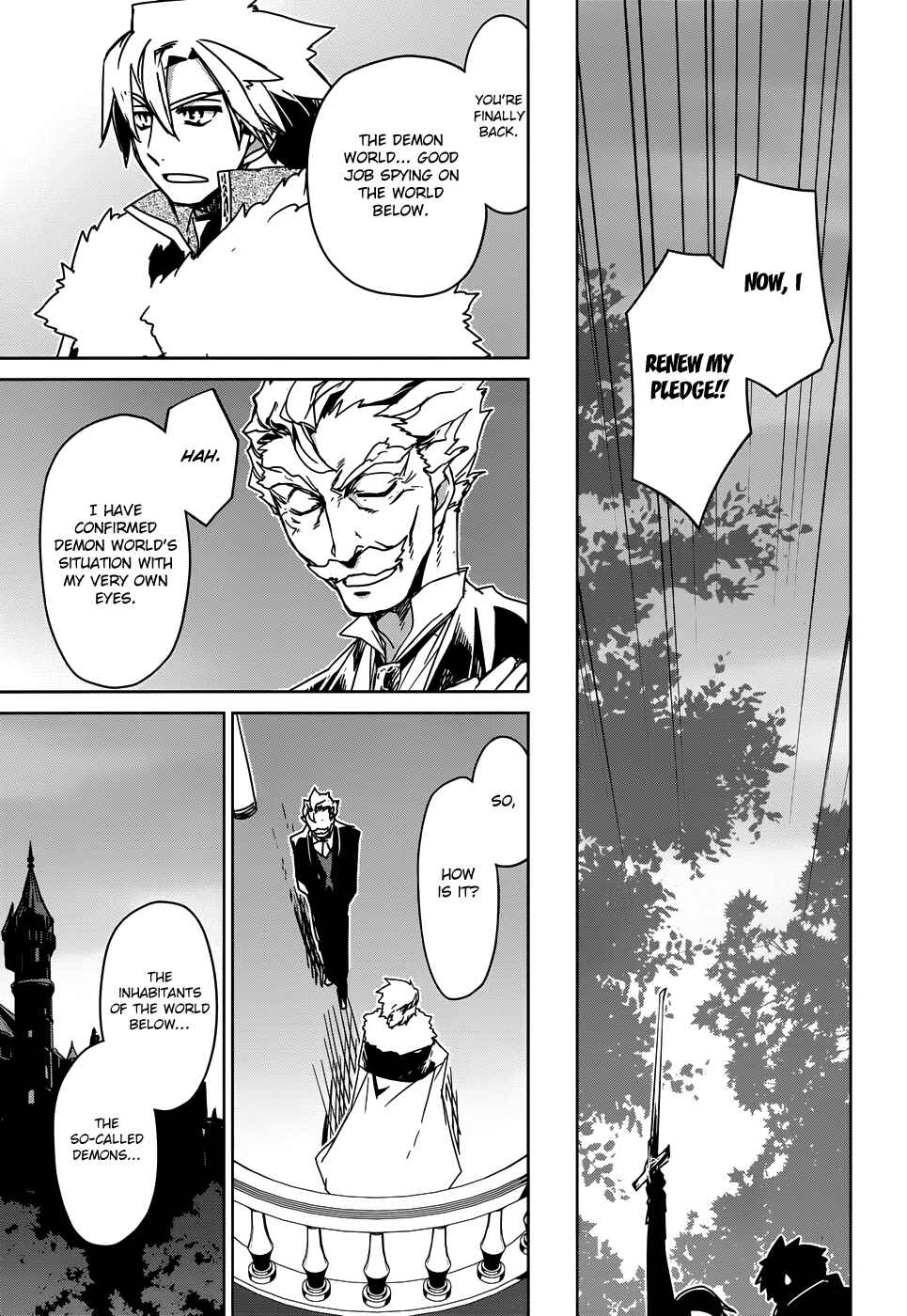 Page 30 Chapter 32 MAOYU : Archenemy and Hero “Become mine, Hero” “I refuse!”