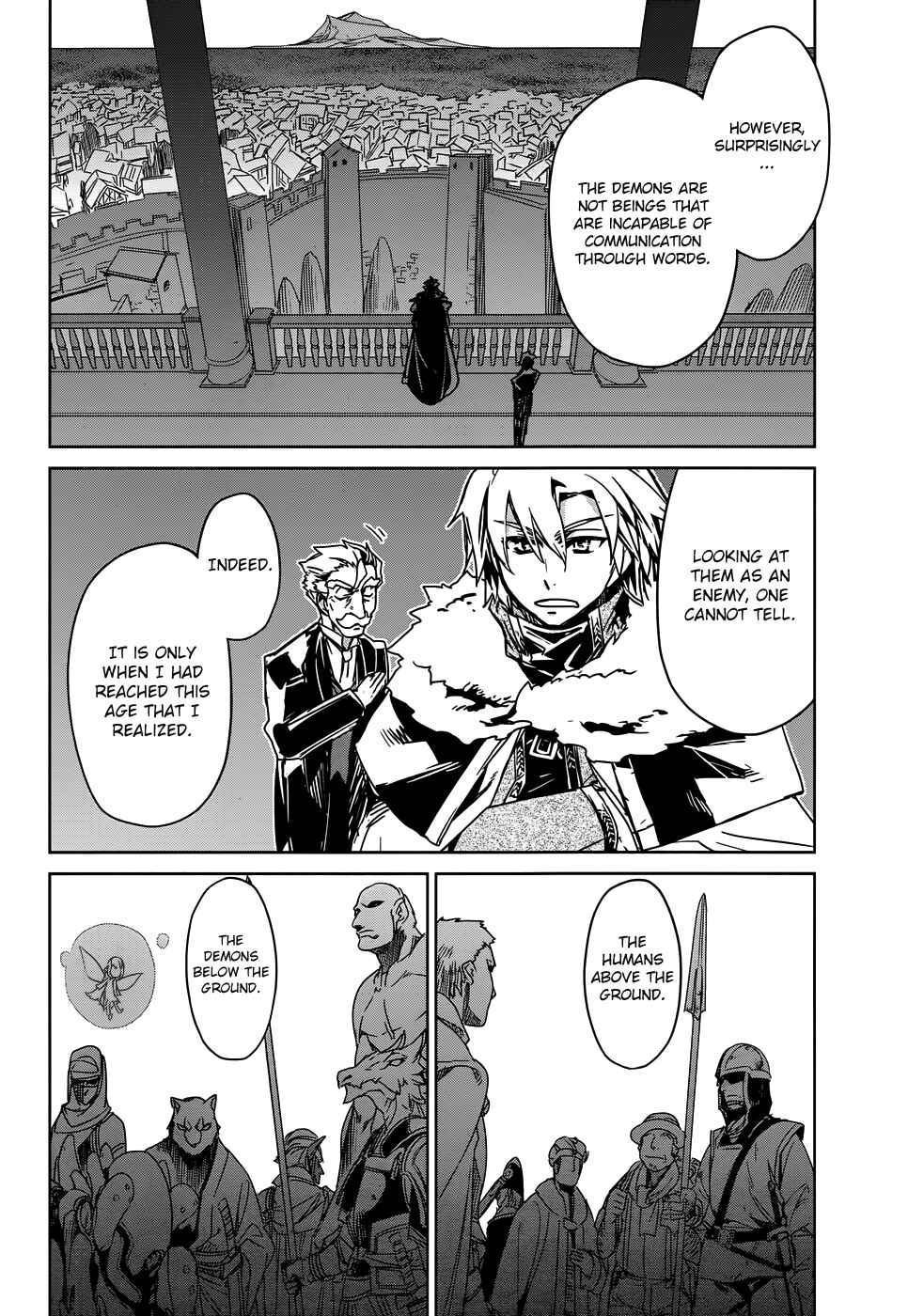 Page 35 Chapter 32 MAOYU : Archenemy and Hero “Become mine, Hero” “I refuse!”