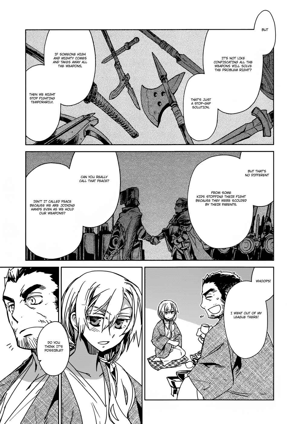 Page 23 Chapter 25 MAOYU : Archenemy and Hero “Become mine, Hero” “I refuse!”