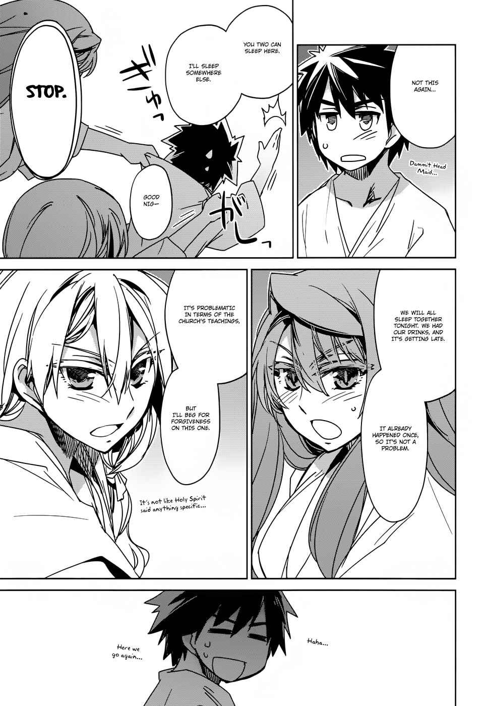 Page 27 Chapter 25 MAOYU : Archenemy and Hero “Become mine, Hero” “I refuse!”