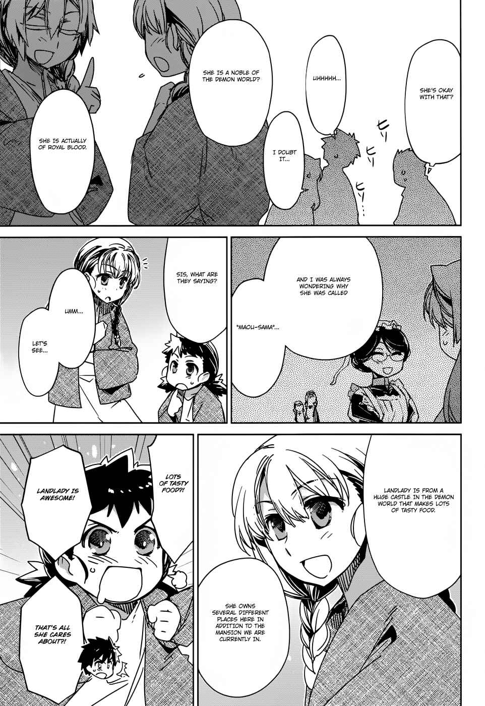 Page 41 Chapter 25 MAOYU : Archenemy and Hero “Become mine, Hero” “I refuse!”