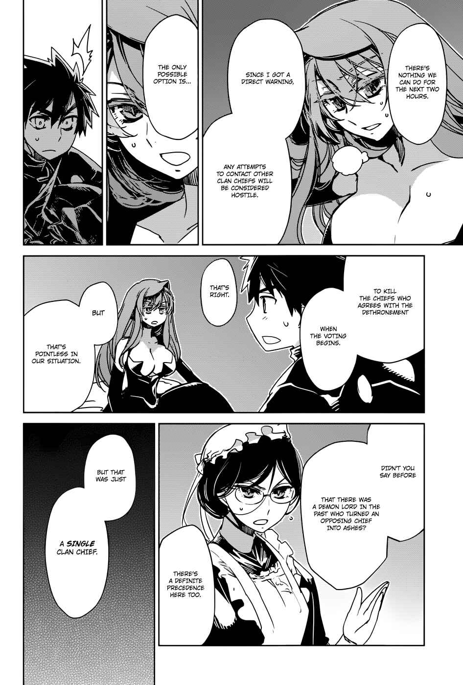 Page 20 Chapter 28 MAOYU : Archenemy and Hero “Become mine, Hero” “I refuse!”