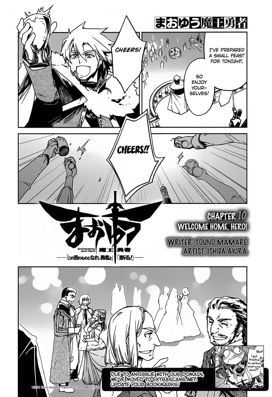 Page 2 Chapter 10 MAOYU : Archenemy and Hero “Become mine, Hero” “I refuse!”