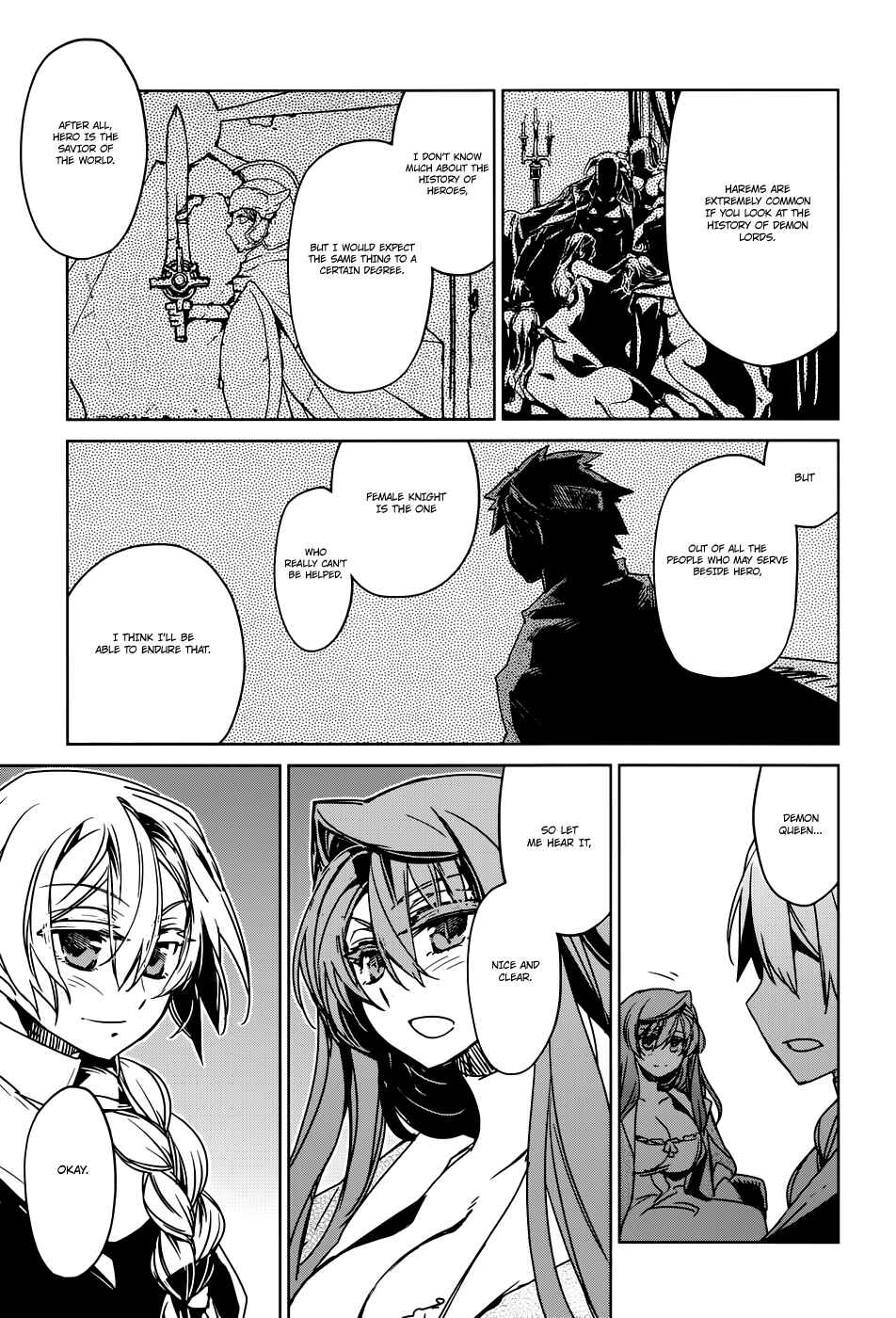 Page 23 Chapter 24 MAOYU : Archenemy and Hero “Become mine, Hero” “I refuse!”
