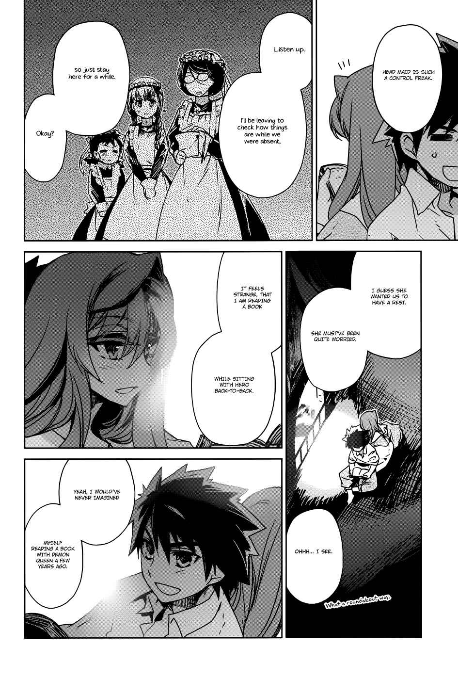 Page 6 Chapter 24 MAOYU : Archenemy and Hero “Become mine, Hero” “I refuse!”