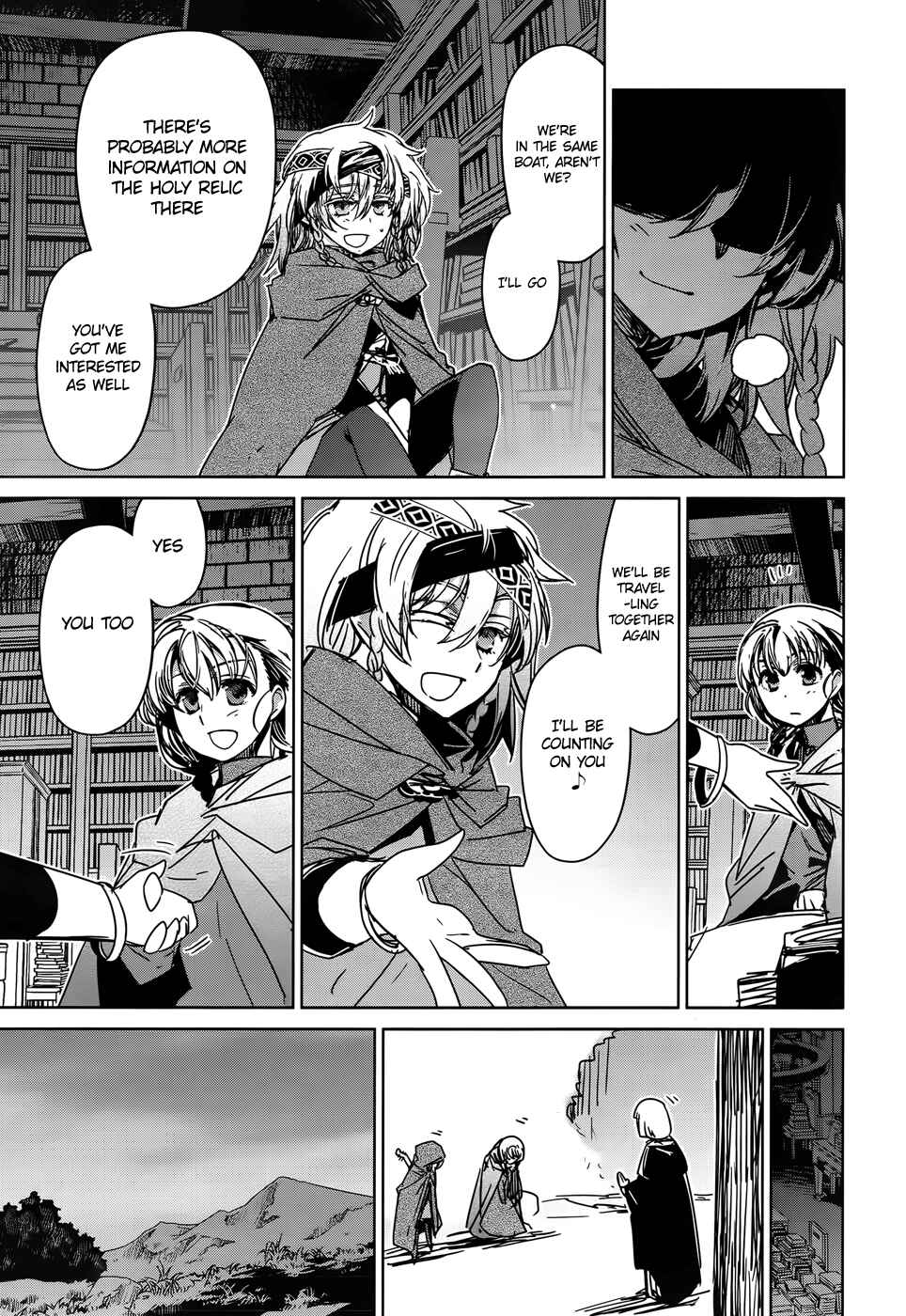 Page 13 Chapter 35 MAOYU : Archenemy and Hero “Become mine, Hero” “I refuse!”