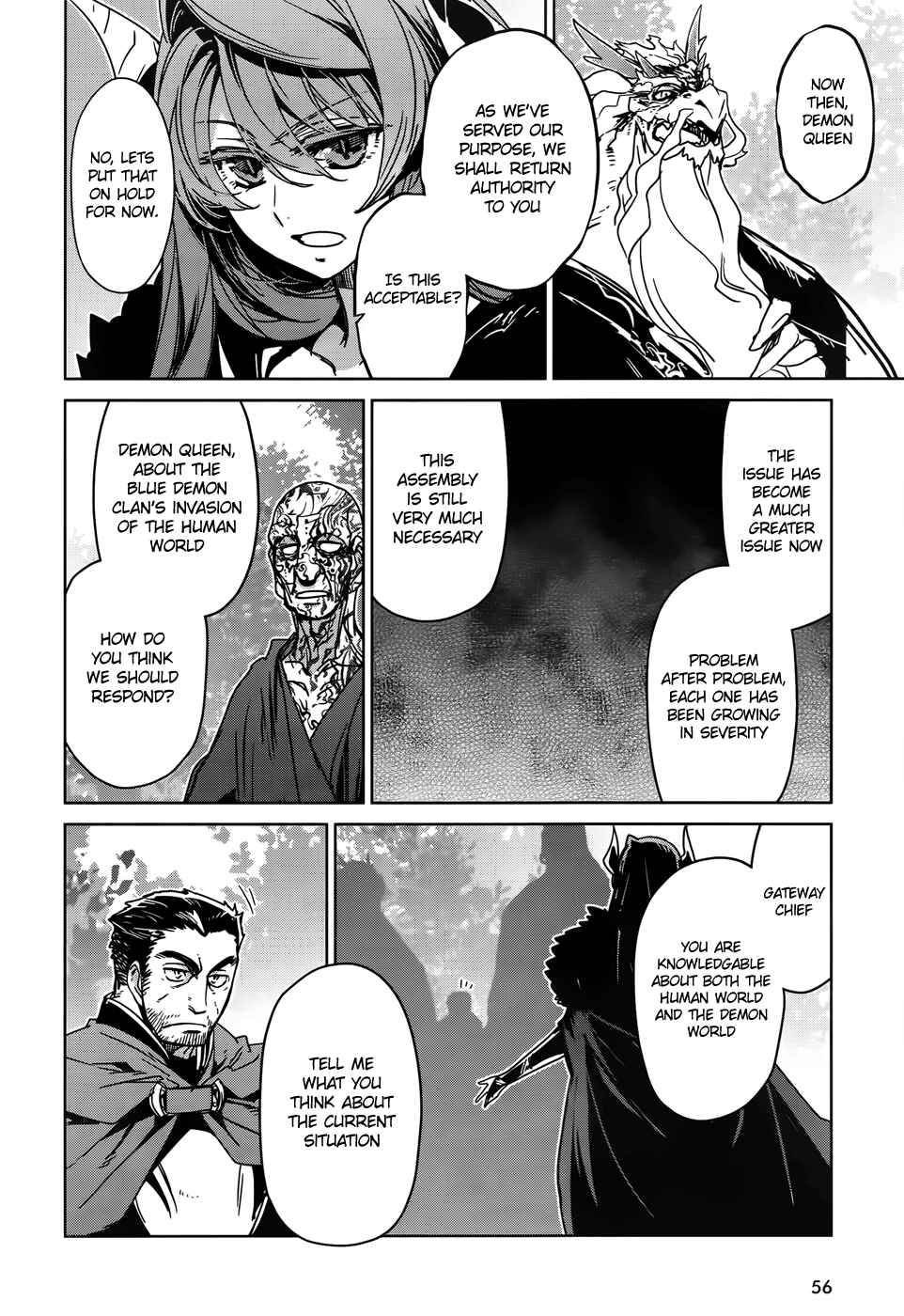 Page 18 Chapter 35 MAOYU : Archenemy and Hero “Become mine, Hero” “I refuse!”