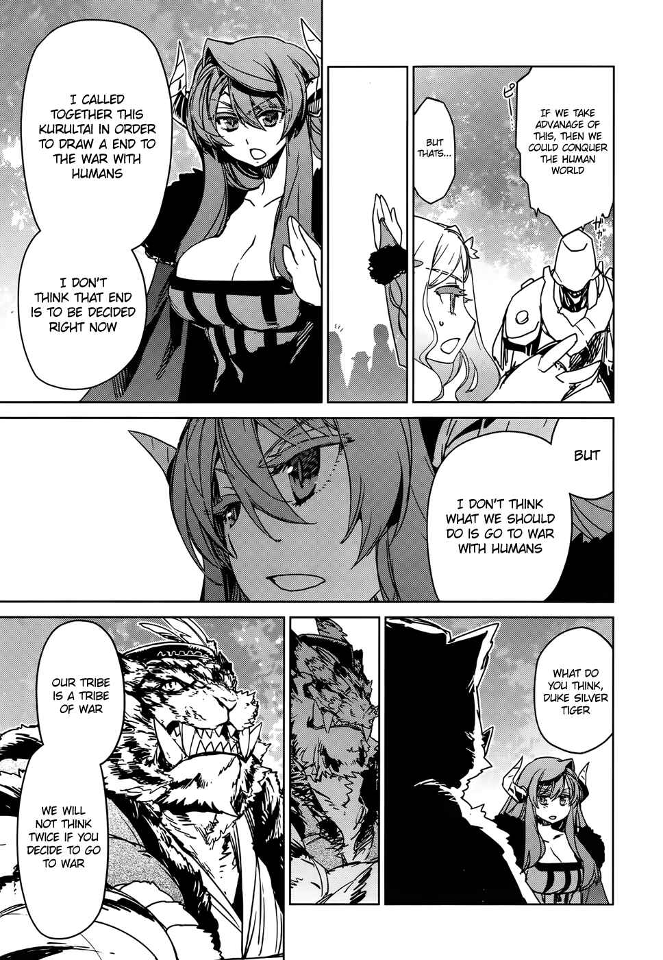 Page 21 Chapter 35 MAOYU : Archenemy and Hero “Become mine, Hero” “I refuse!”