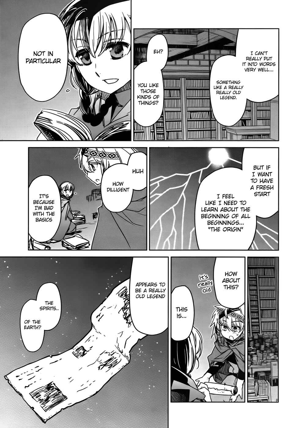 Page 7 Chapter 35 MAOYU : Archenemy and Hero “Become mine, Hero” “I refuse!”