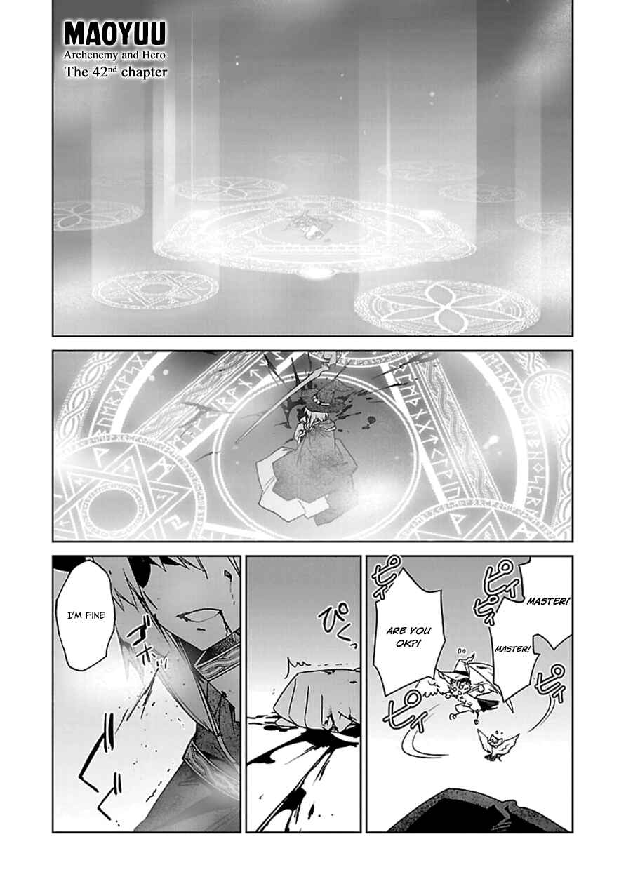 Page 2 Chapter 42 MAOYU : Archenemy and Hero “Become mine, Hero” “I refuse!”