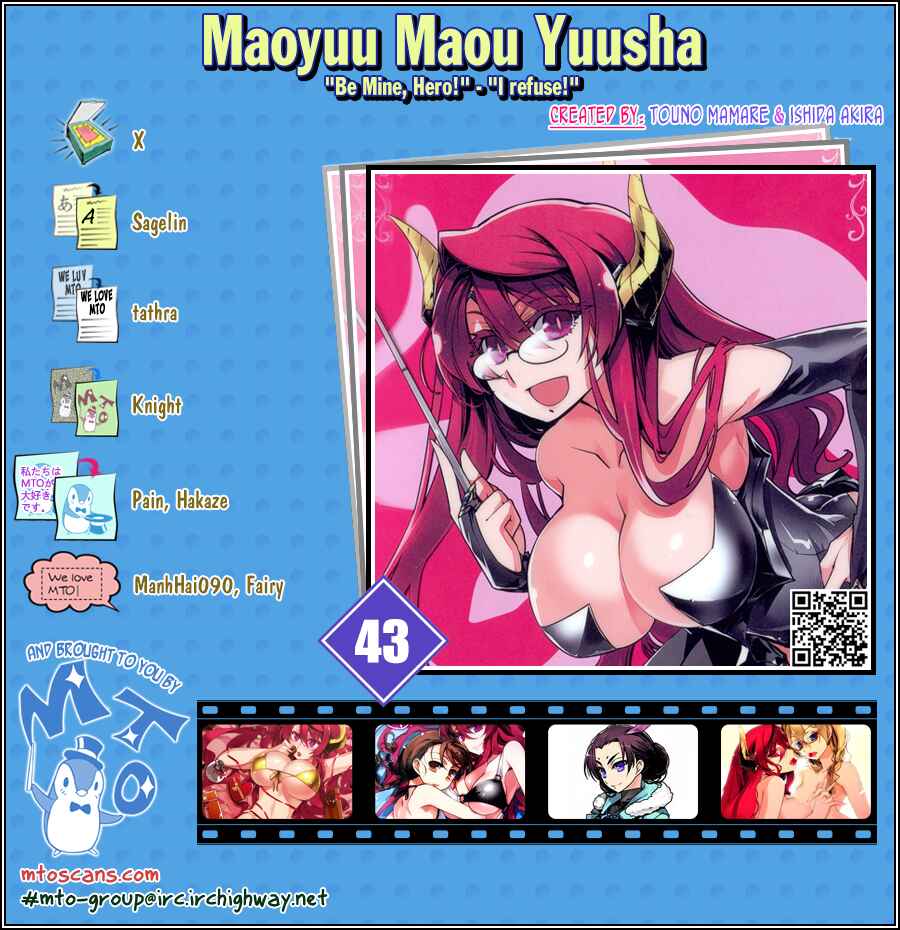Page 1 Chapter 43 MAOYU : Archenemy and Hero “Become mine, Hero” “I refuse!”