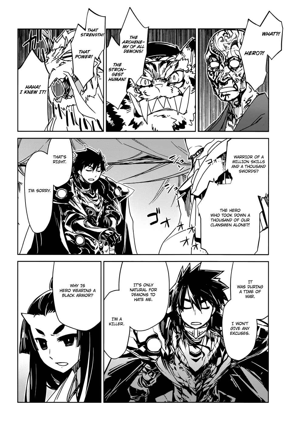 Page 26 Chapter 30 MAOYU : Archenemy and Hero “Become mine, Hero” “I refuse!”