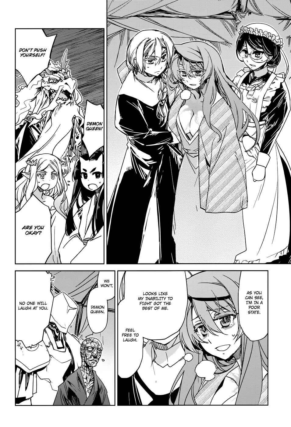 Page 32 Chapter 30 MAOYU : Archenemy and Hero “Become mine, Hero” “I refuse!”
