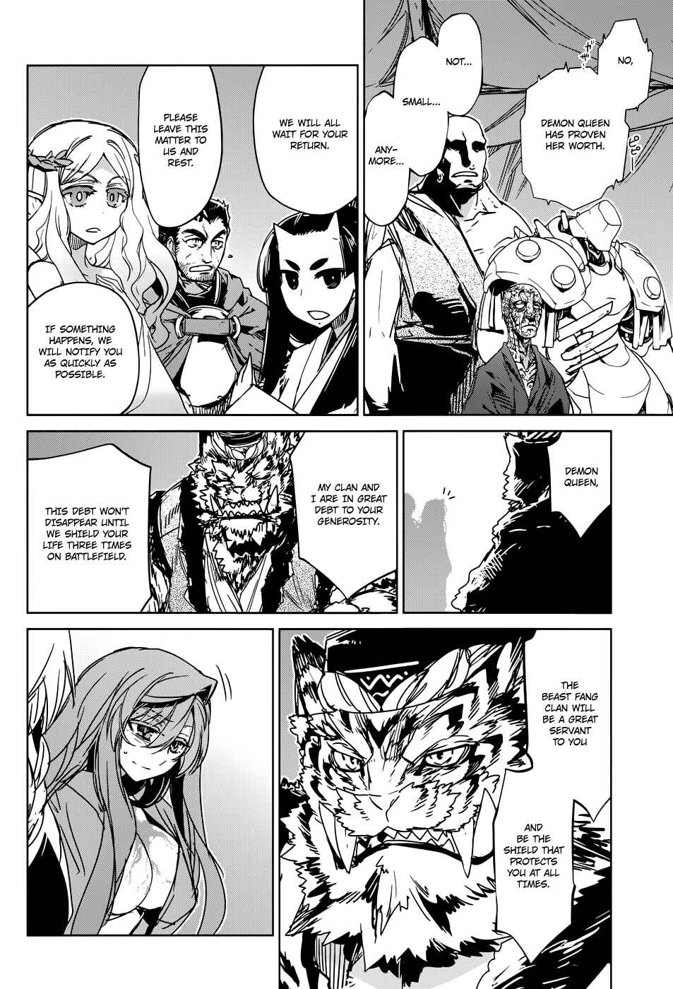 Page 38 Chapter 30 MAOYU : Archenemy and Hero “Become mine, Hero” “I refuse!”
