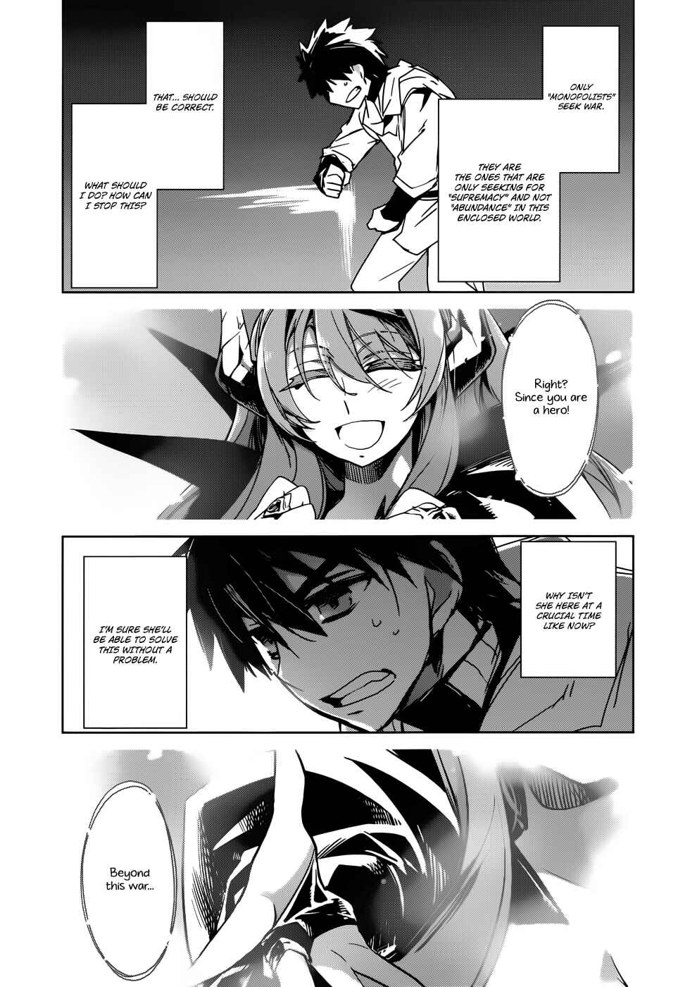 Page 50 Chapter 17 MAOYU : Archenemy and Hero “Become mine, Hero” “I refuse!”