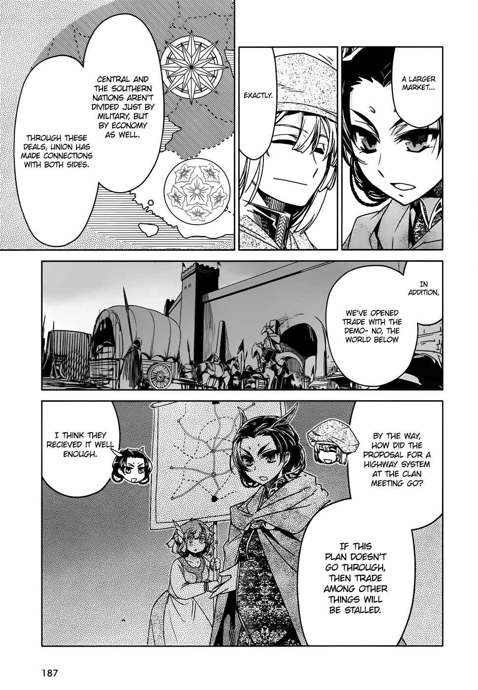 Page 22 Chapter 34 MAOYU : Archenemy and Hero “Become mine, Hero” “I refuse!”