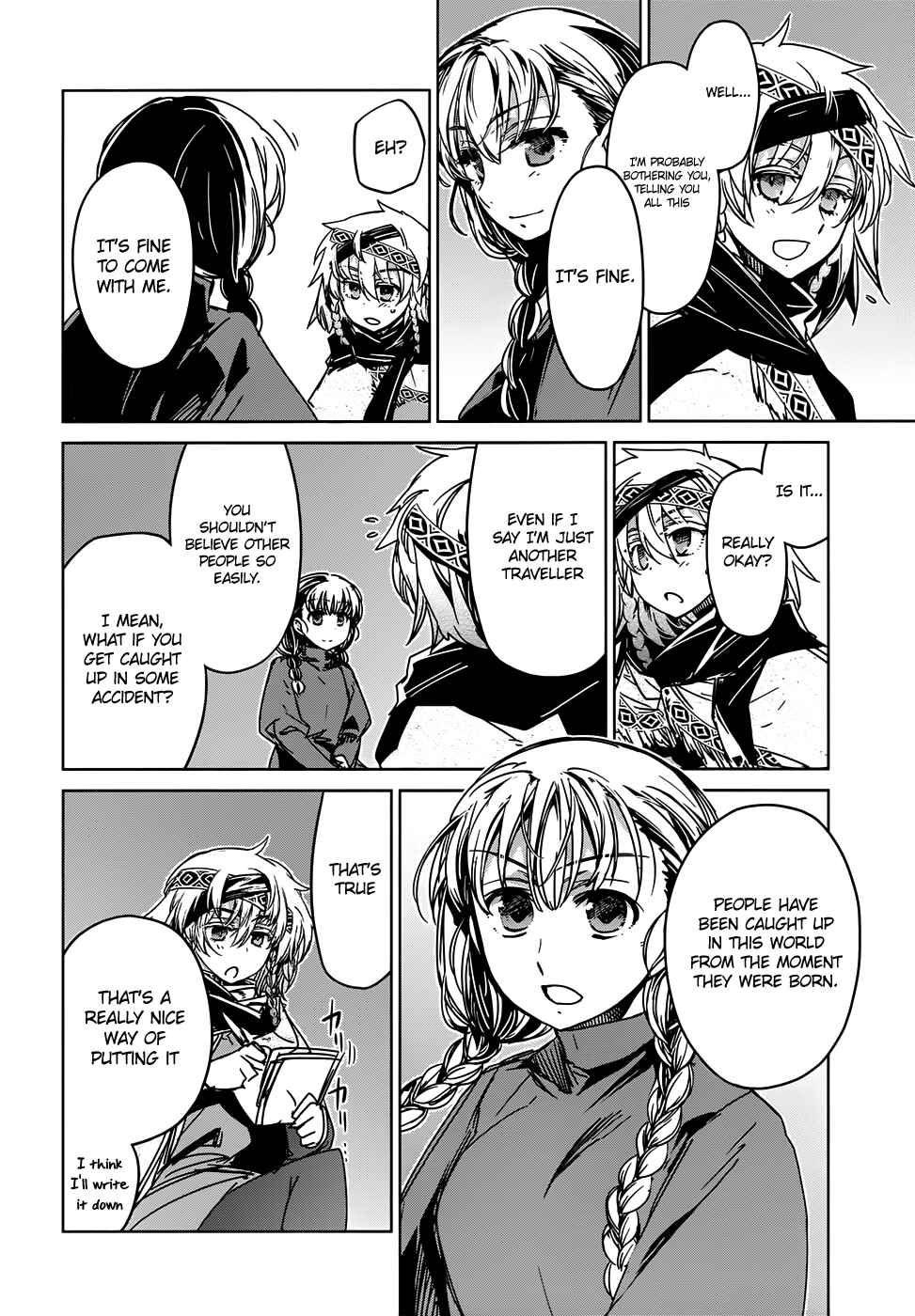 Page 37 Chapter 34 MAOYU : Archenemy and Hero “Become mine, Hero” “I refuse!”