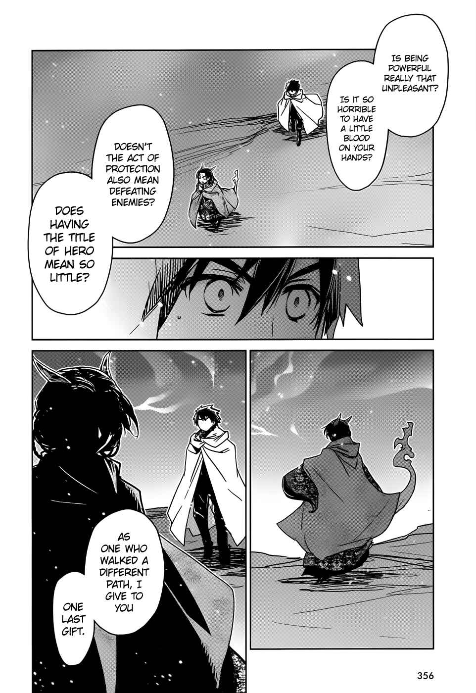 Page 29 Chapter 33 MAOYU : Archenemy and Hero “Become mine, Hero” “I refuse!”