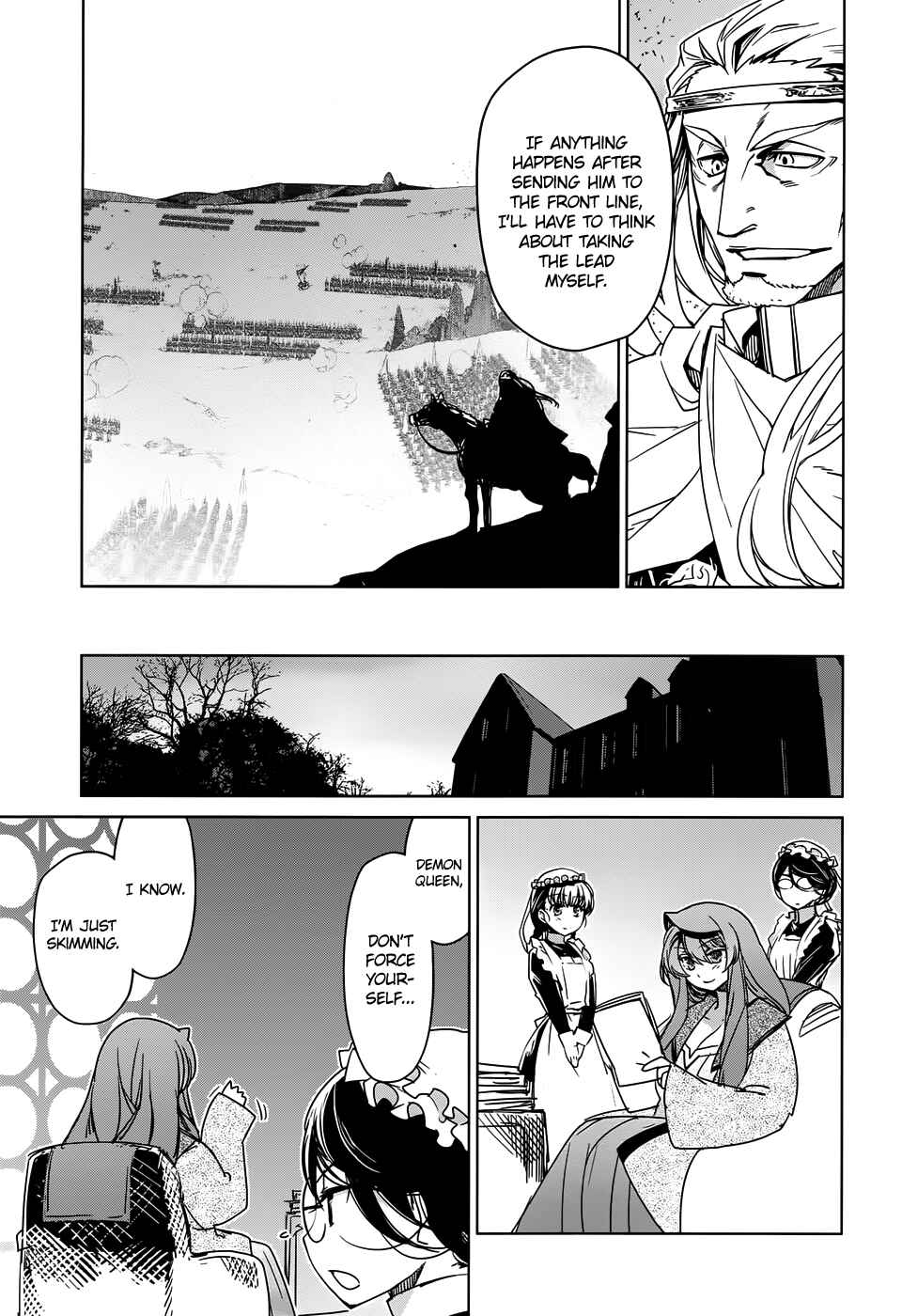 Page 35 Chapter 33 MAOYU : Archenemy and Hero “Become mine, Hero” “I refuse!”