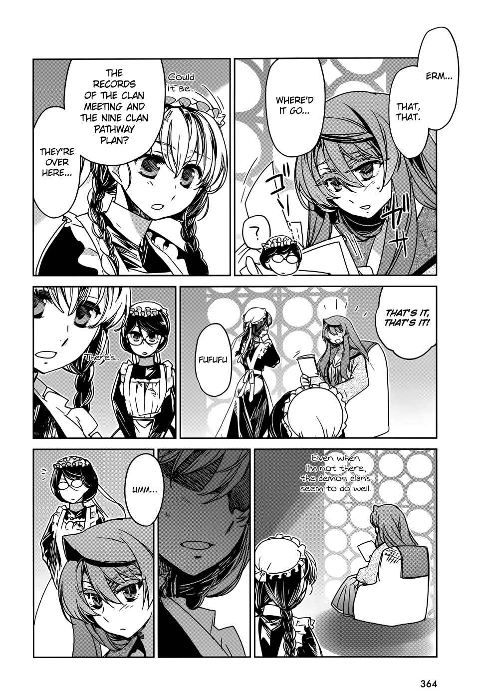 Page 36 Chapter 33 MAOYU : Archenemy and Hero “Become mine, Hero” “I refuse!”