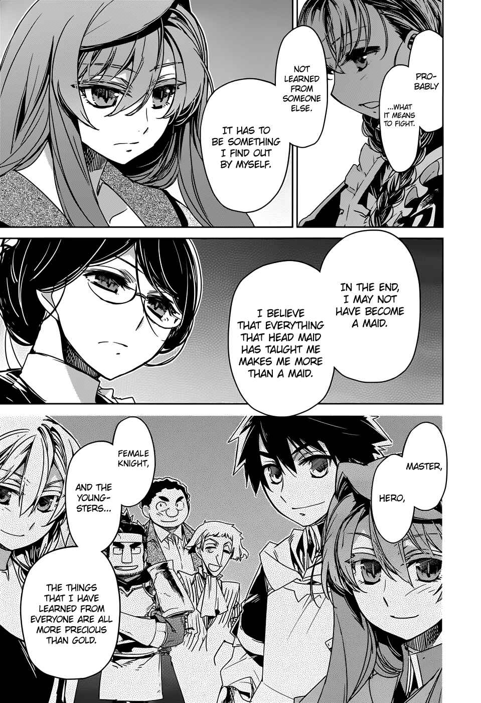 Page 45 Chapter 33 MAOYU : Archenemy and Hero “Become mine, Hero” “I refuse!”