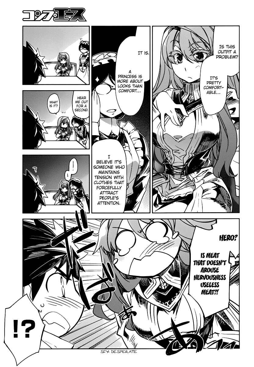 Page 9 Chapter 2 MAOYU : Archenemy and Hero “Become mine, Hero” “I refuse!”