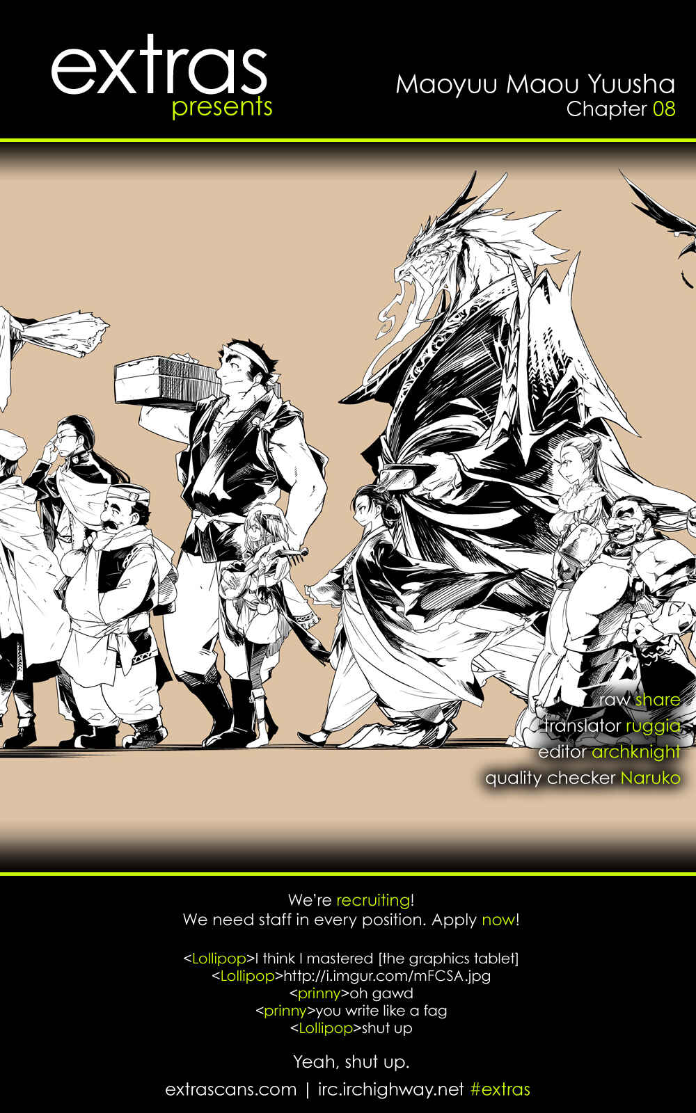 Page 47 Chapter 8 MAOYU : Archenemy and Hero “Become mine, Hero” “I refuse!”