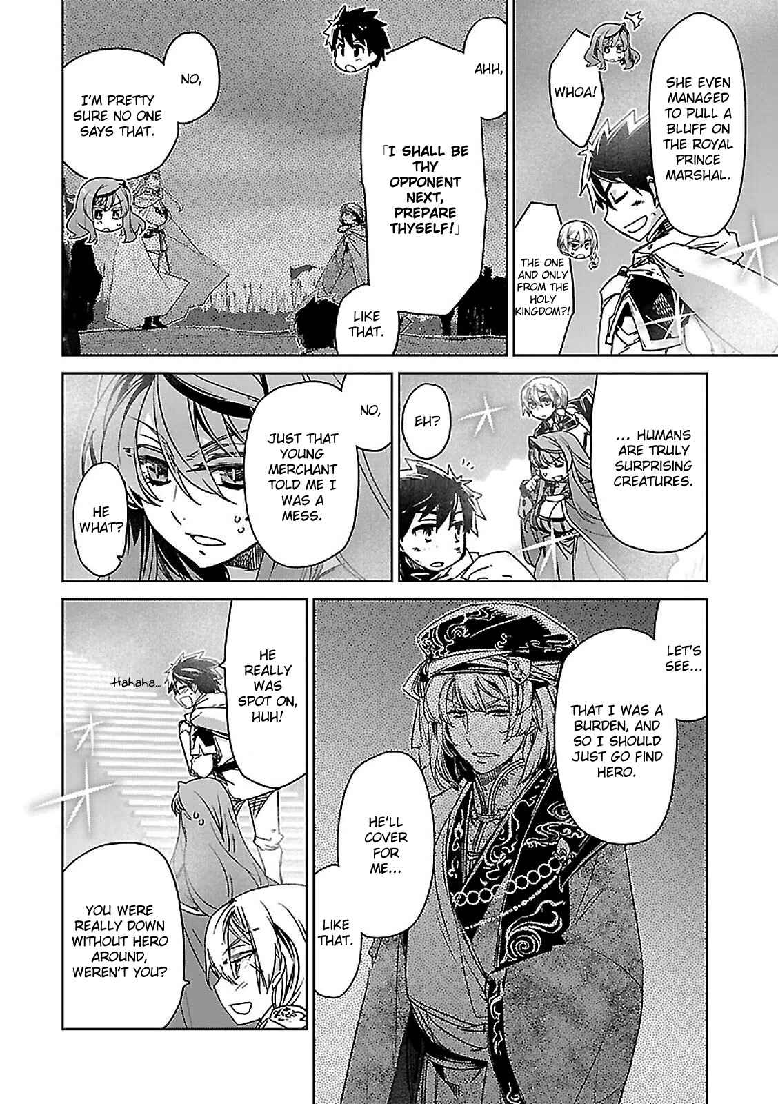 Page 11 Chapter 55 MAOYU : Archenemy and Hero “Become mine, Hero” “I refuse!”