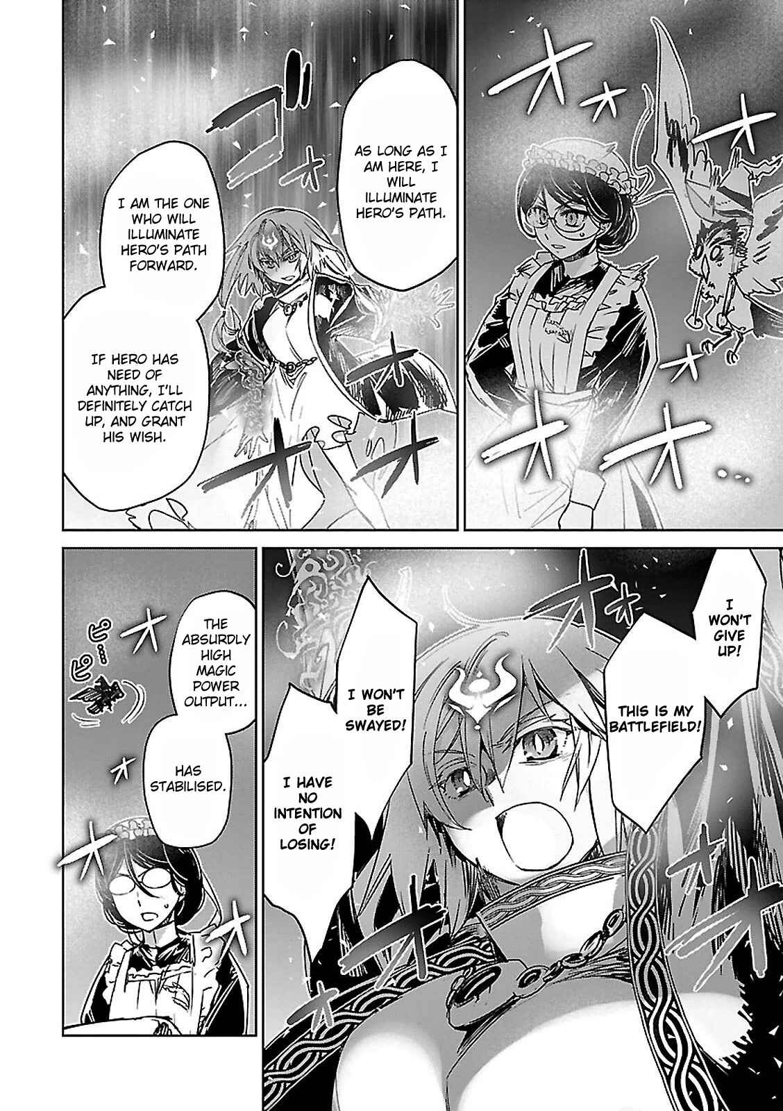 Page 21 Chapter 55 MAOYU : Archenemy and Hero “Become mine, Hero” “I refuse!”