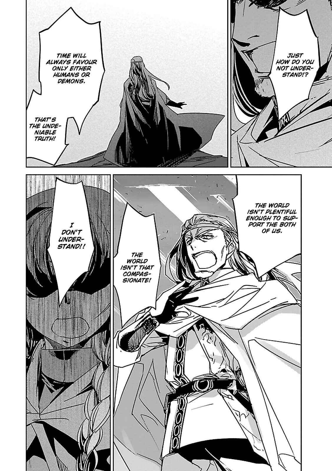 Page 27 Chapter 56 MAOYU : Archenemy and Hero “Become mine, Hero” “I refuse!”