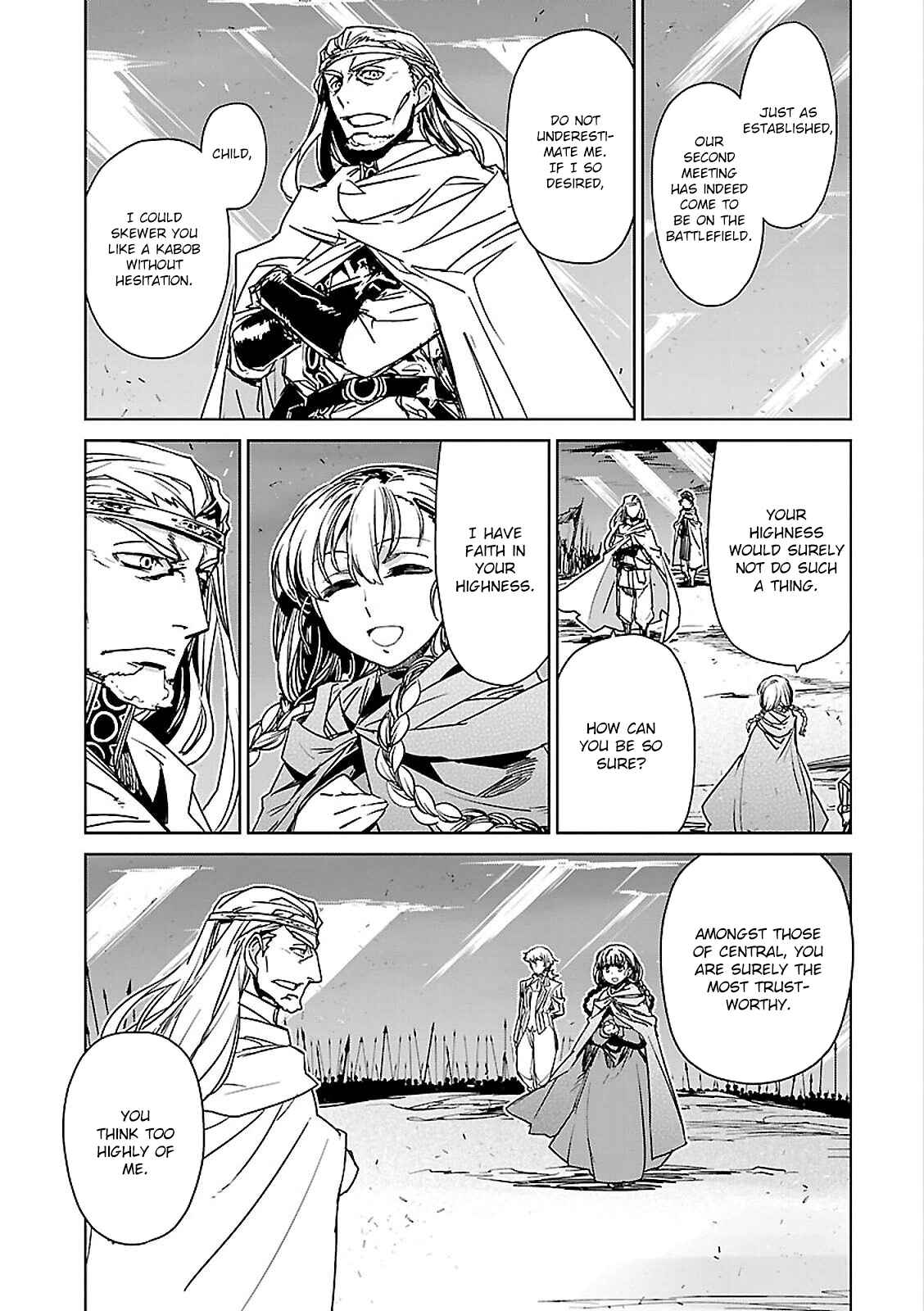 Page 3 Chapter 56 MAOYU : Archenemy and Hero “Become mine, Hero” “I refuse!”