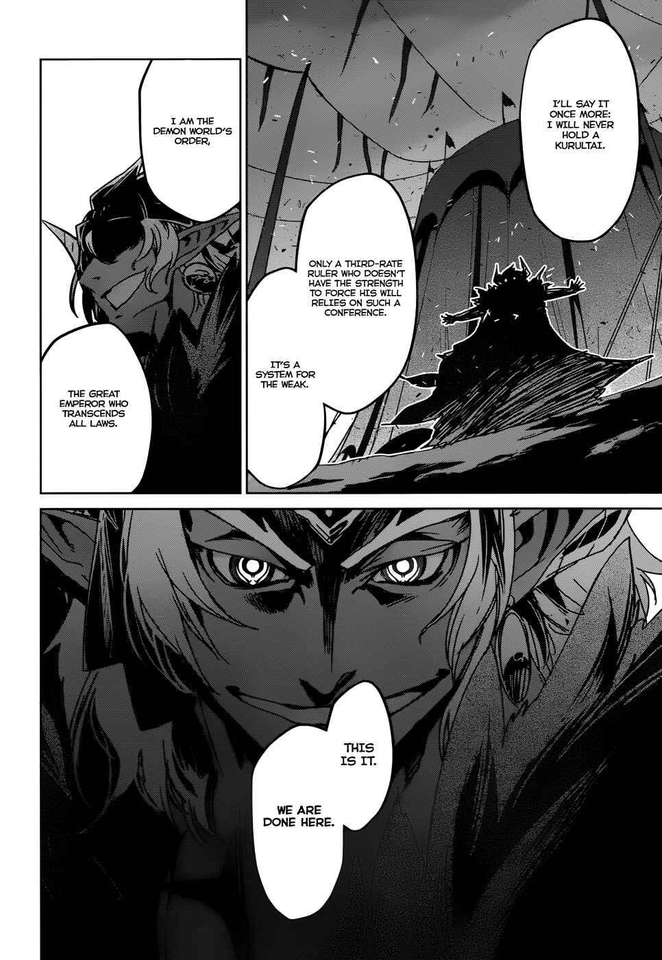 Page 53 Chapter 29 MAOYU : Archenemy and Hero “Become mine, Hero” “I refuse!”