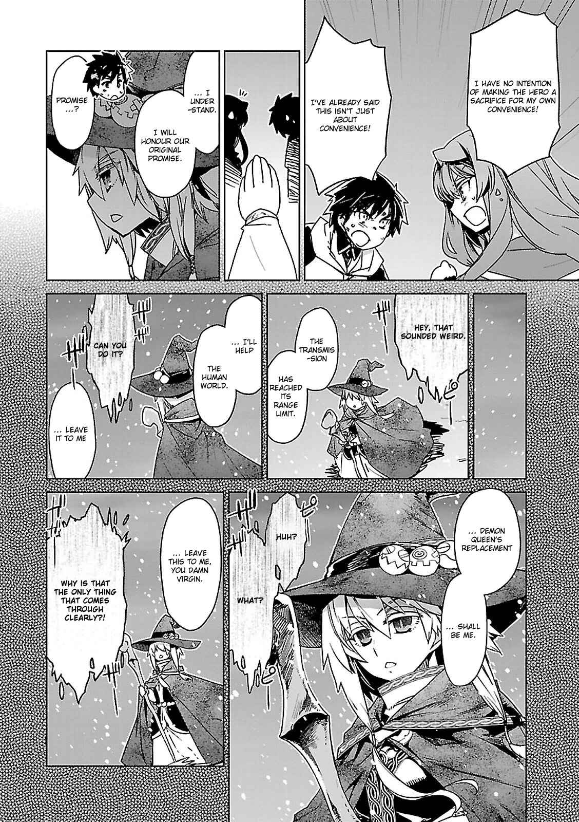 Page 10 Chapter 54 MAOYU : Archenemy and Hero “Become mine, Hero” “I refuse!”