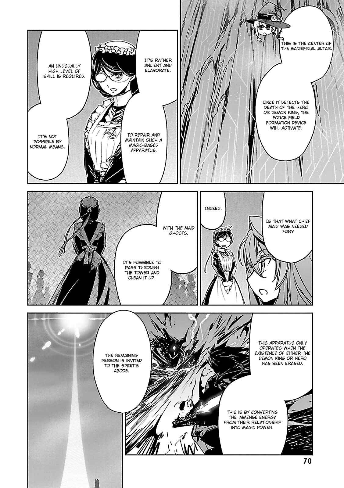 Page 34 Chapter 54 MAOYU : Archenemy and Hero “Become mine, Hero” “I refuse!”