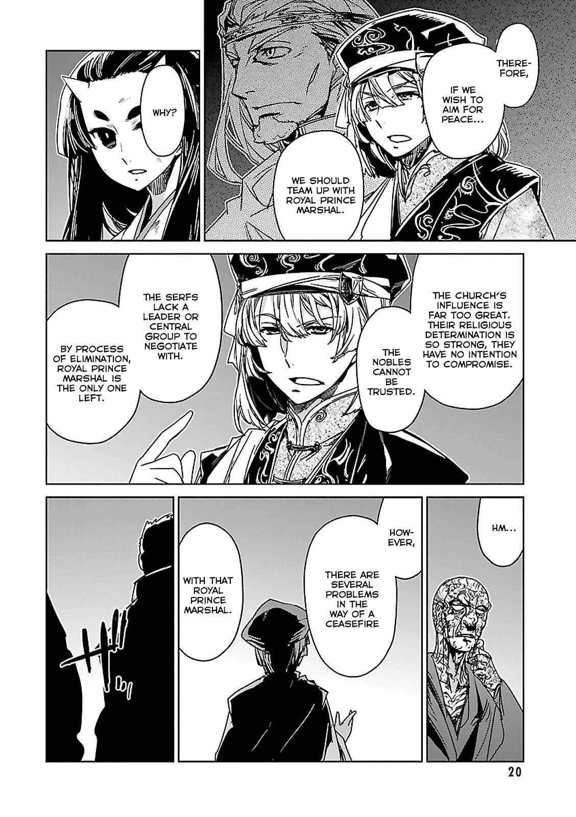 Page 8 Chapter 53 MAOYU : Archenemy and Hero “Become mine, Hero” “I refuse!”