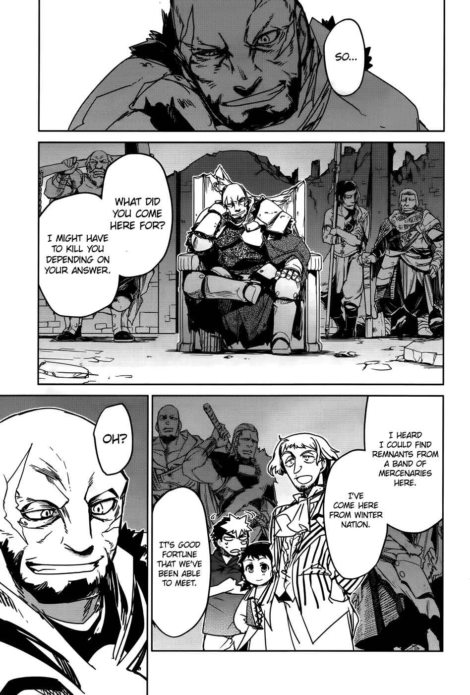 Page 23 Chapter 36 MAOYU : Archenemy and Hero “Become mine, Hero” “I refuse!”