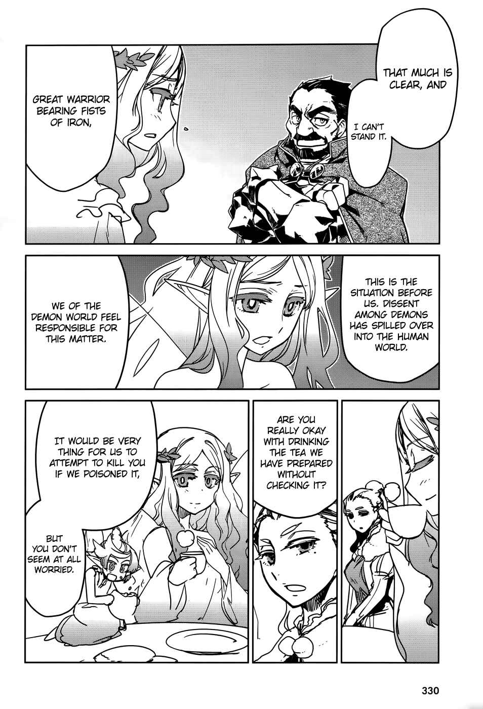 Page 40 Chapter 36 MAOYU : Archenemy and Hero “Become mine, Hero” “I refuse!”