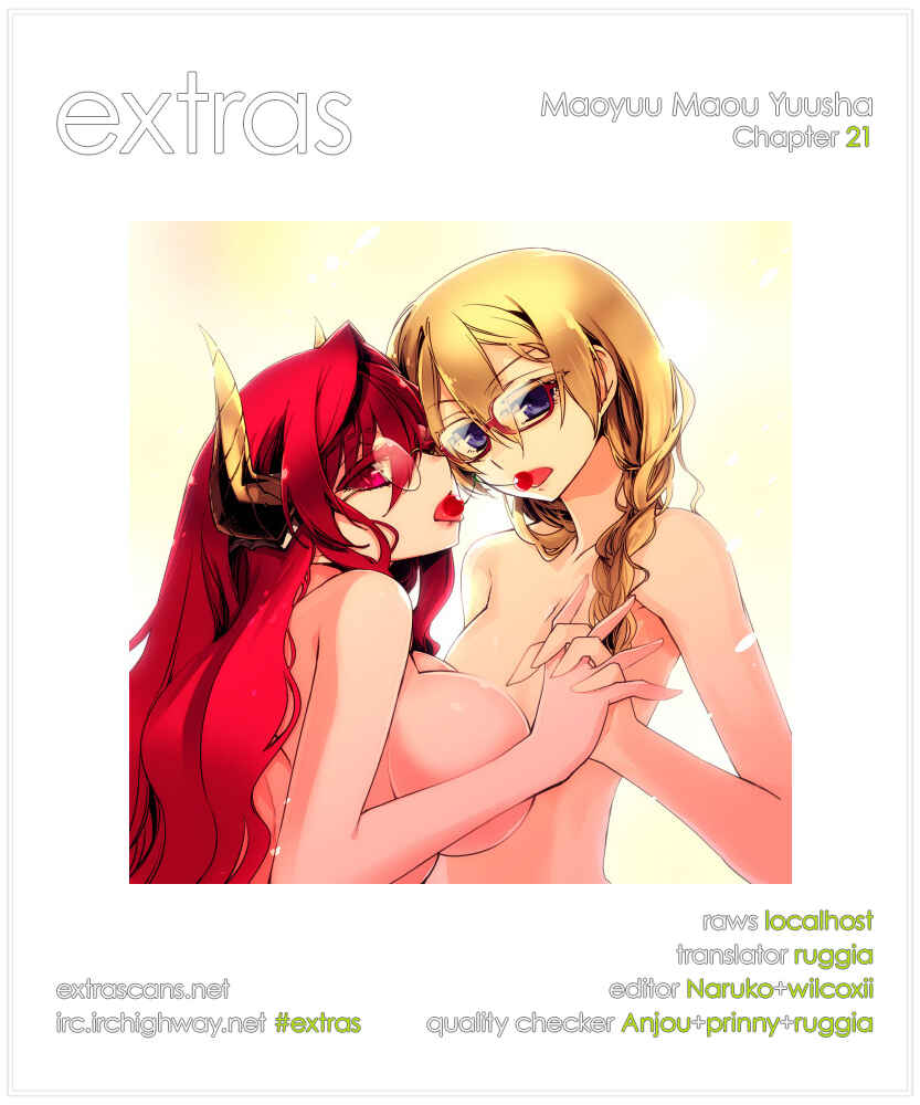 Page 54 Chapter 21 MAOYU : Archenemy and Hero “Become mine, Hero” “I refuse!”