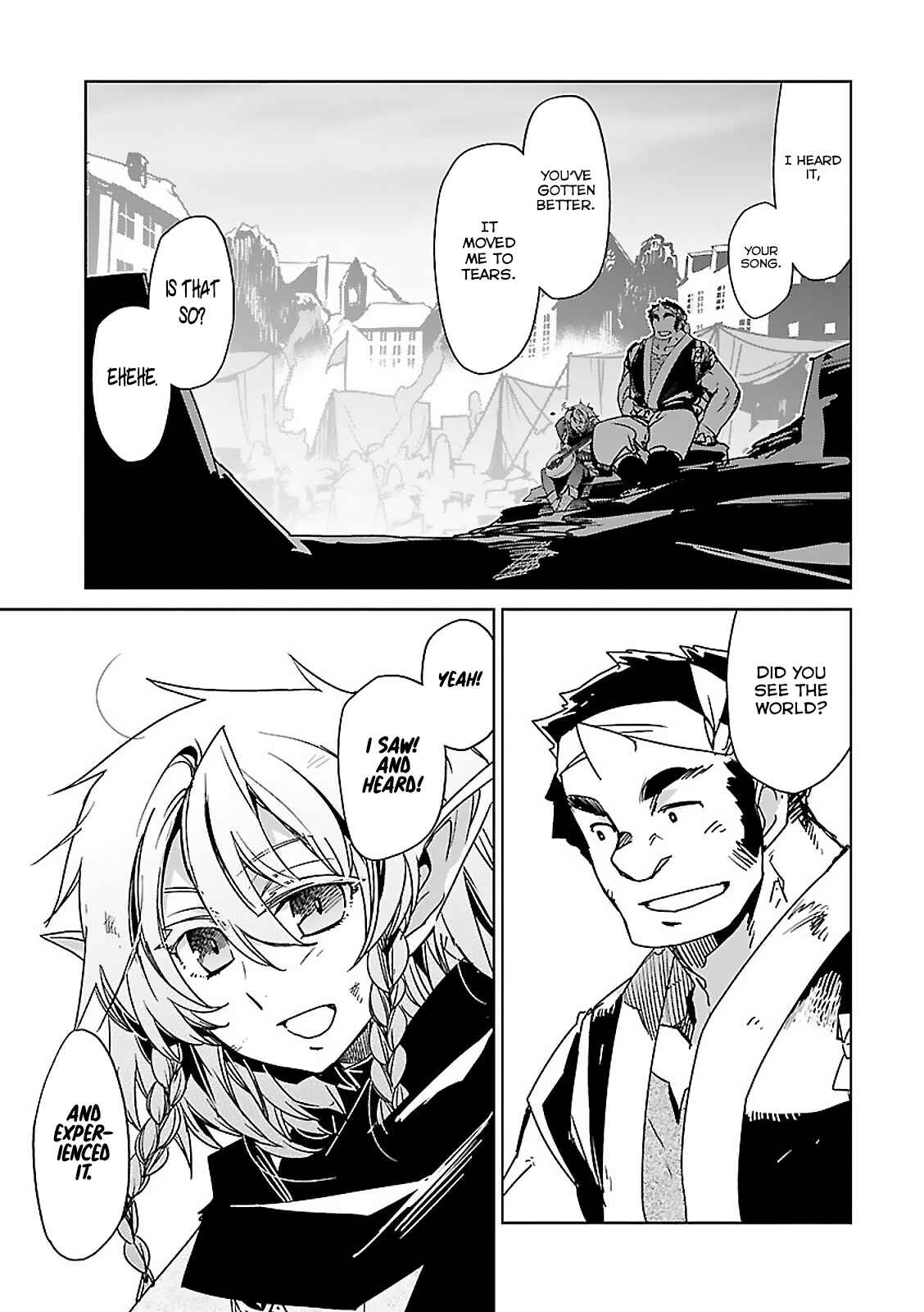 Page 15 Chapter 58 MAOYU : Archenemy and Hero “Become mine, Hero” “I refuse!”