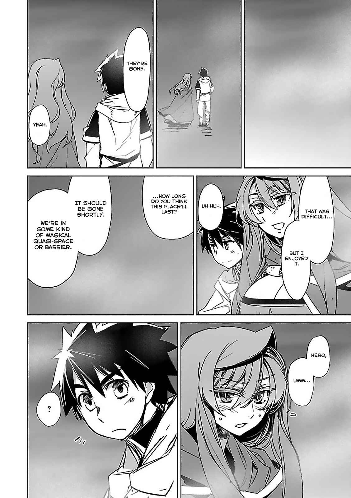 Page 45 Chapter 58 MAOYU : Archenemy and Hero “Become mine, Hero” “I refuse!”