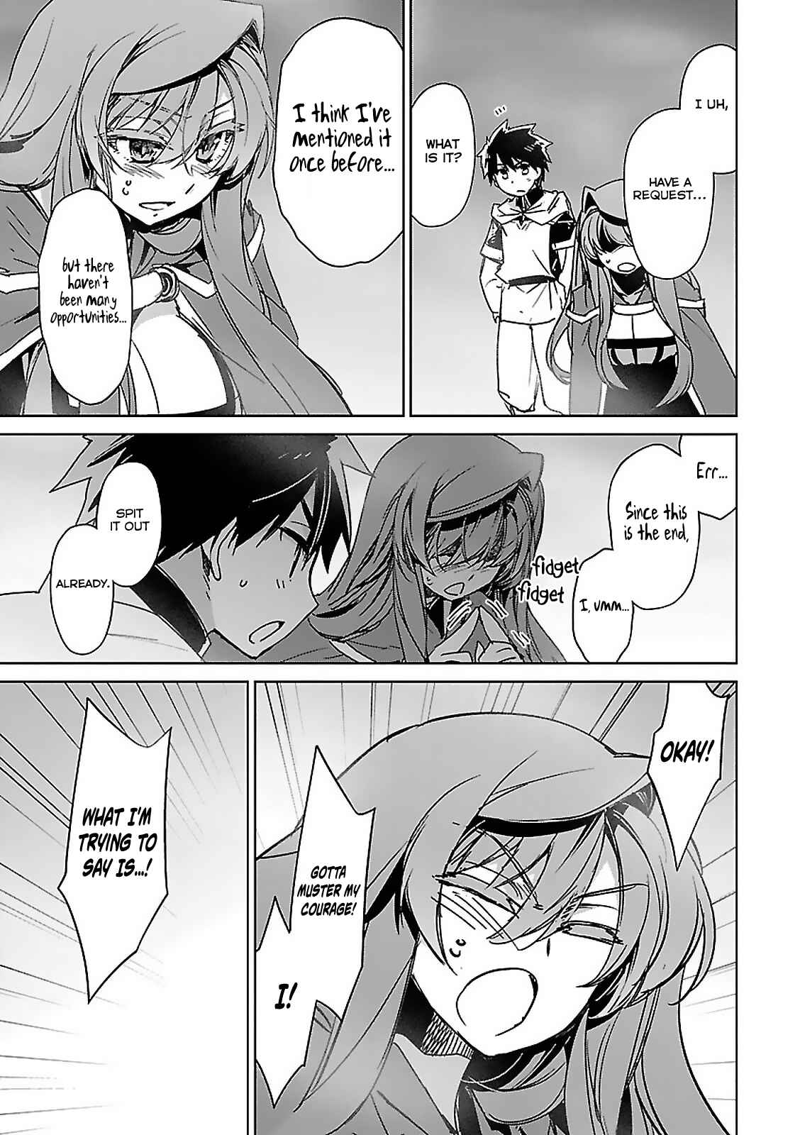 Page 46 Chapter 58 MAOYU : Archenemy and Hero “Become mine, Hero” “I refuse!”