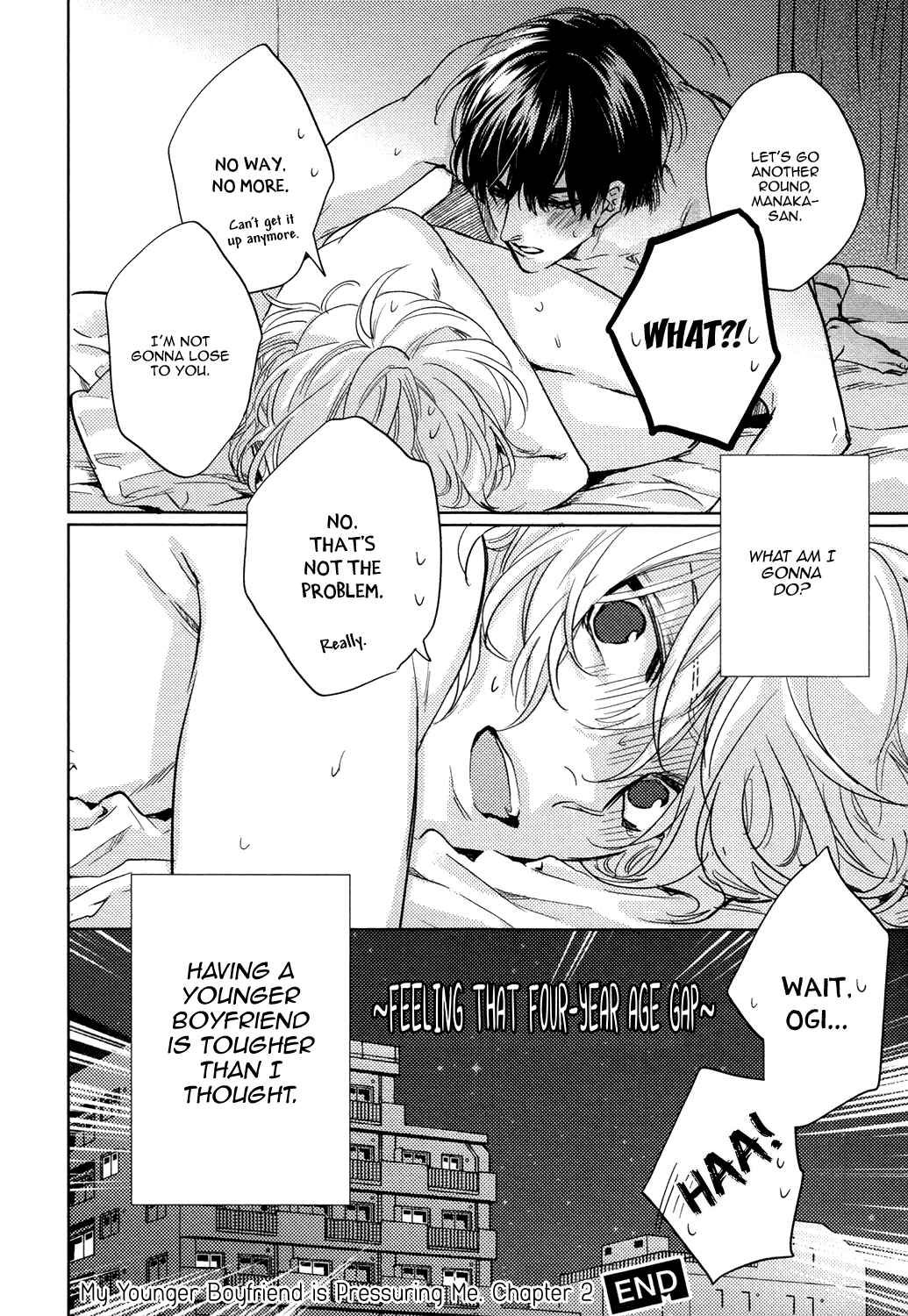 Page 42 Chapter 2 Toshishita Kareshi ni Semararetemasu