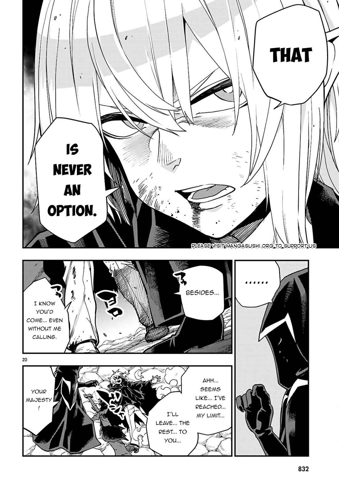 Page 20 Chapter 117 Konjiki no Word Master - Yuusha Yonin ni Makikomareta Unique Cheat