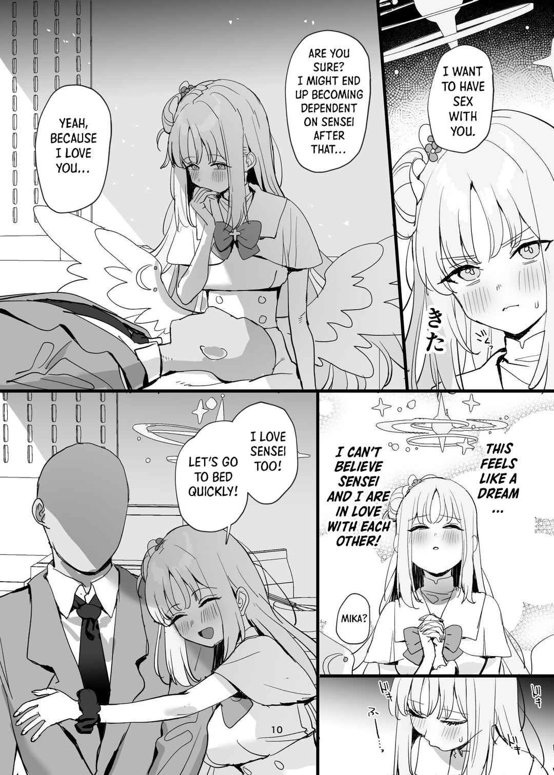 Page 10 Chapter Unknown_ef0e Blue Archive - It’s Okay for a Student to Have Sex with Sensei, Right?
